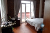 High floor with 2 bedrooms apartment for rent in Tay Ho area.